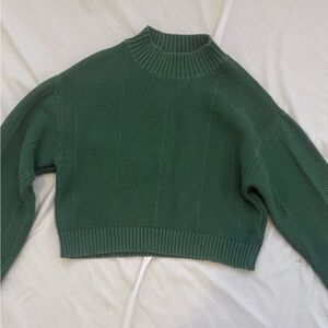 La Hearts Forest Green Crew Neck Sweater